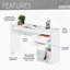 Bureau d'écriture avec rangement Home Office