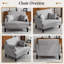  Fauteuil d'appoint surdimensionné 41 "pour salon, chambre à coucher-297329100