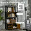 150cm H x 76.5cm W Metal Standard Bookcase