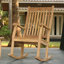 Chaise berçante en teck Jakarta