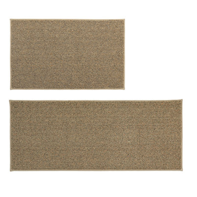 Non-slip Kitchen Rugs And Mats 2pcs, Absorbent And Stain Resistant Kitchen Runners