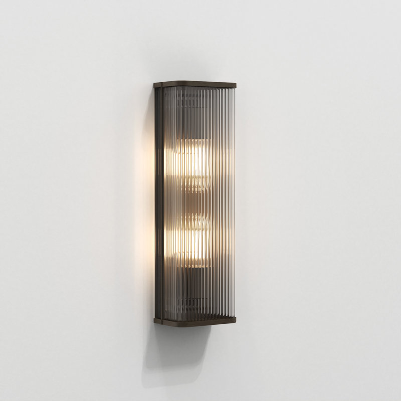 Avignon 2 - Light LED Flush Mounted Sconce, Bronze