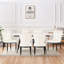 Velvet Upholstered Parsons Chair-1363117522