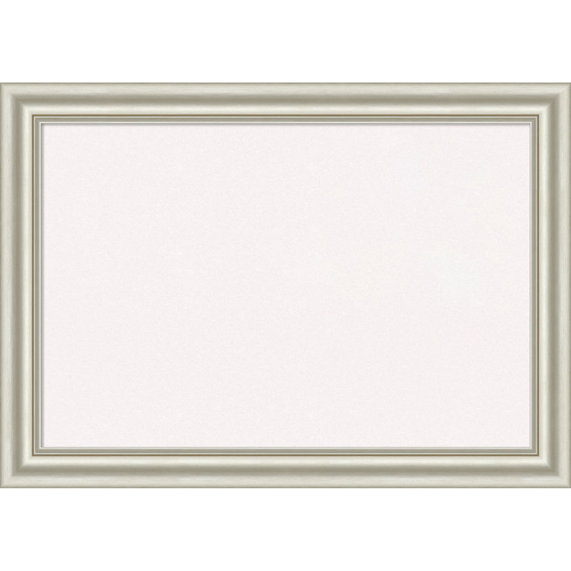 Tableau blanc Sophia, tableau blanc en liège, tableau d'organisation, tableau d'affichage, H 30 po x l 42 po, Blanc