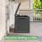 120 Gallons Water Resistant Resin Lockable Deck Box, Outdoor Weather-Resistant Resin Storage Deck Box, Large Lockable Capacity, Versatile Deck Outdoor Storage Bench-128559357