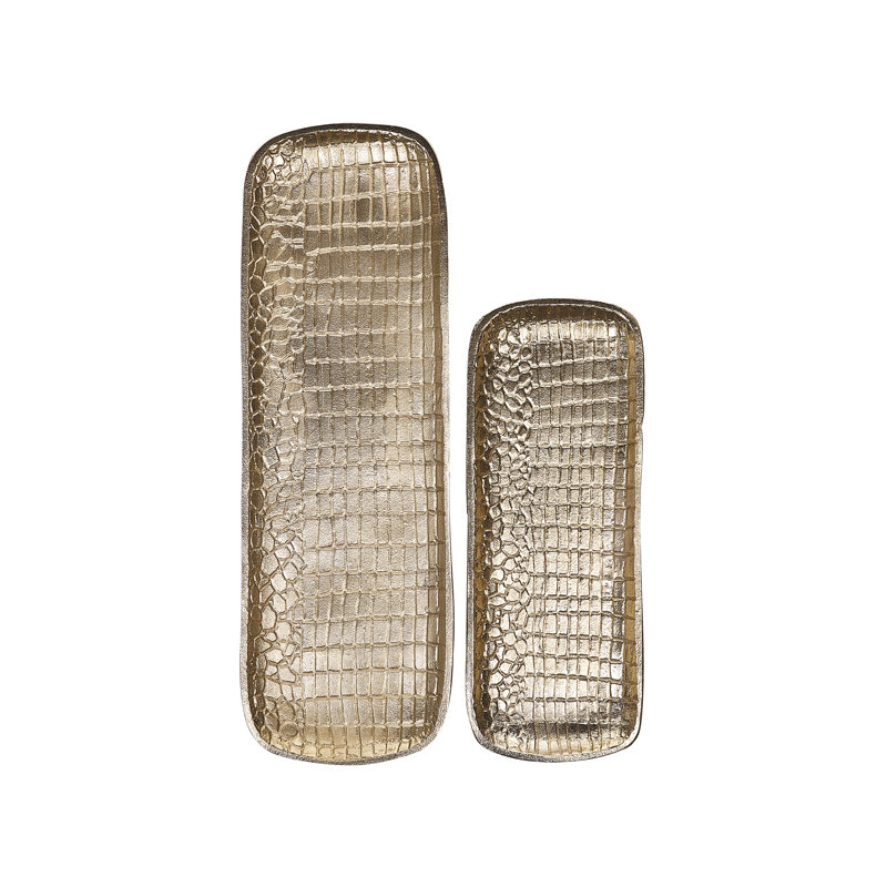 Alyza Aluminum Decorative Plate