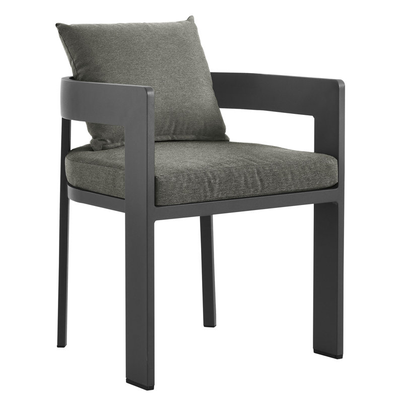 Chaise de patio en aluminium Tahoe, Gris anthracite