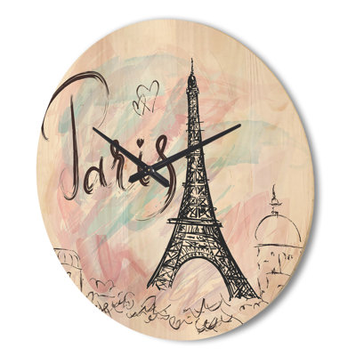 Solid Wood Wall Clock