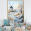 «Snowy Windmill Winter Landscape II - Windmills», art mural-1904417141-1938246080