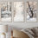 «Winter Forest Snow Charm Landscape», ensemble d'art sur toile neige