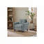 Fauteuil d'appoint en velours-1353039628