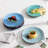 Bonita 7.4'' Stoneware Salad/Dessert Plate, Oceano