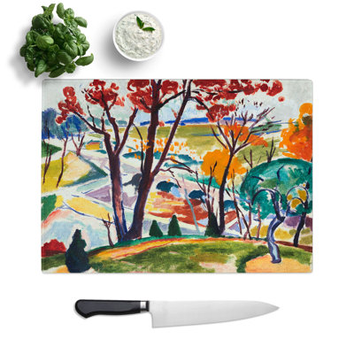 Huntingdon Valley by Henry Lyman Sayen Chopping Board