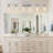 Bathroom Light Fixtures 6-Light Bathroom Vanity Light, Modern Bathroom Lights Over Mirror With Milky White Glass Shade, Bathroom Wall Sconces Vanity Lighting Fixtures For Bedroom Hallway-106326472