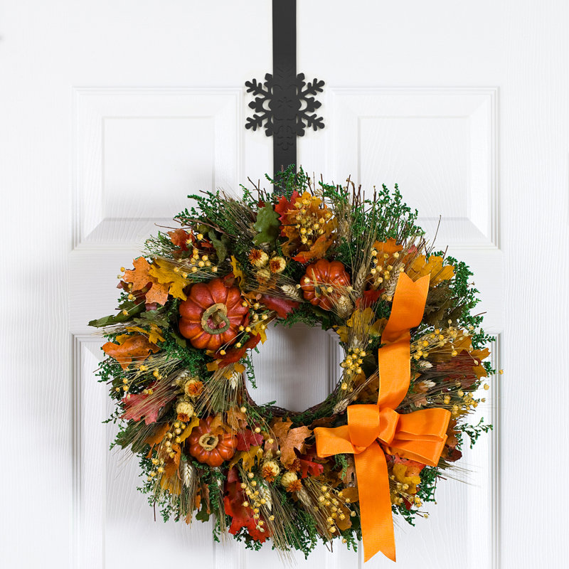 3.0cm Wreath Hanger, Black