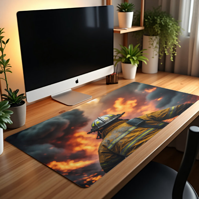 Polyester Desk Pad, 31.5x15.5