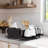 Adjustable Plastic and Stainless Steel Dish Rack-92415792