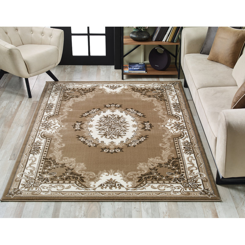 Cermenho Oriental Area Rug, Rectangle 120 x 170cm