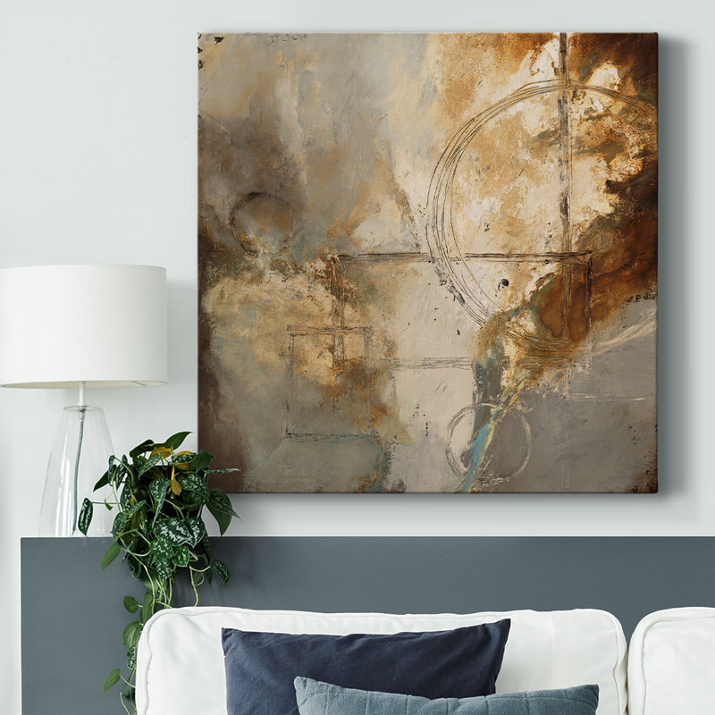 Bronze Pallet-Gallery Wrapped Canvas, 16" H x 16" W x 1.5" D