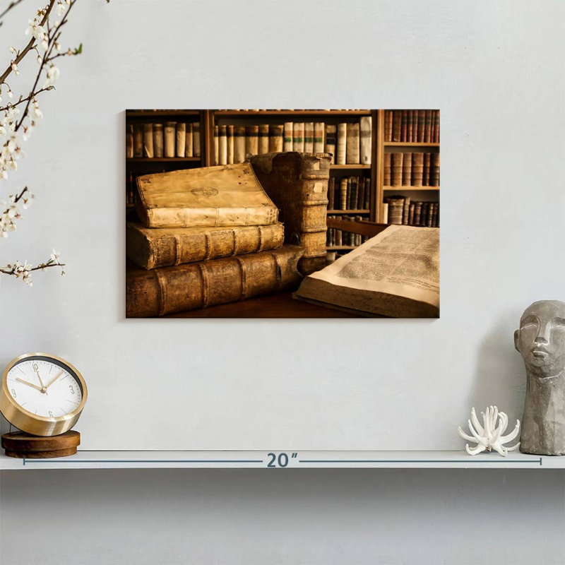 Kerner Vintage Books Library, 8" H x 12" W