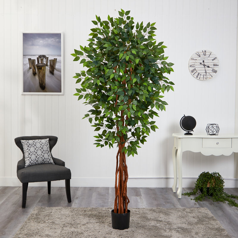 Ficus artificiel 78 po dans un pot de poche