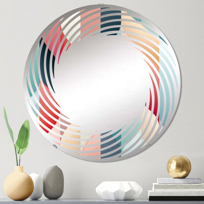 Subdued Elegance - Miroir mural spiralé