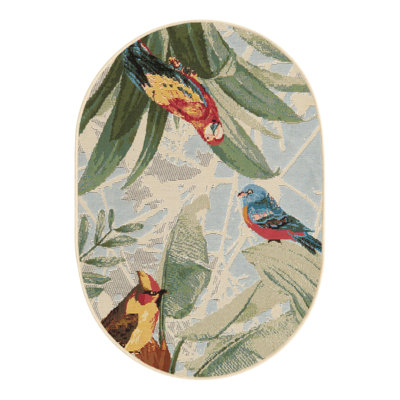 Tapis d'extérieur moderne Shar Multi_Unique