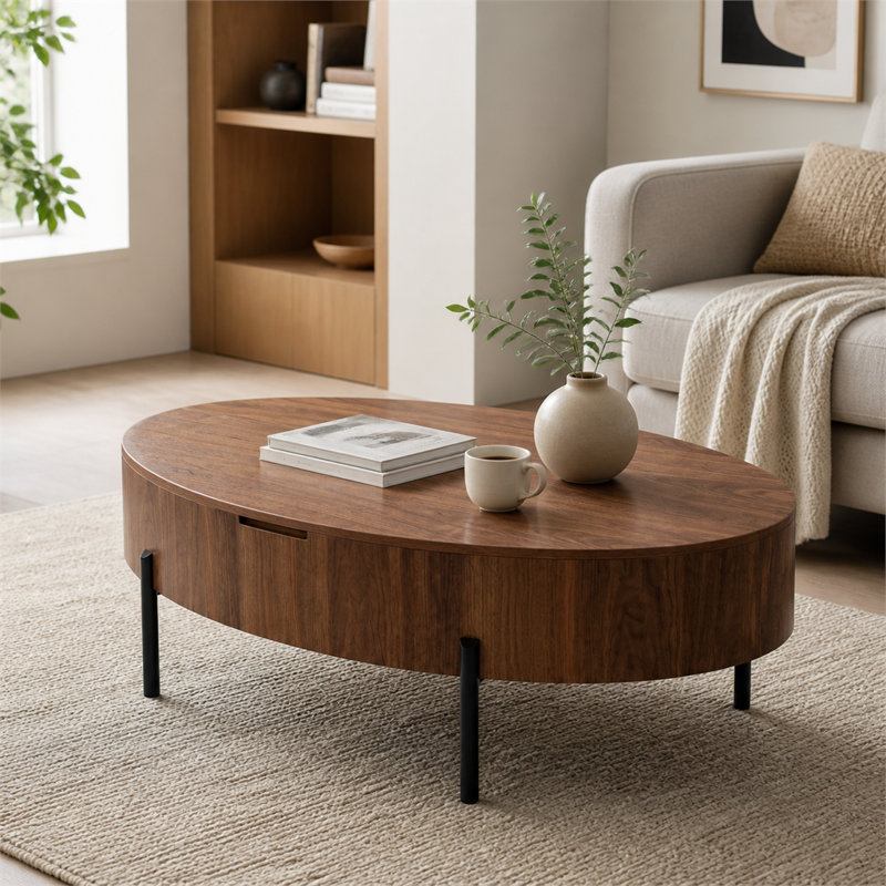 Lift-Top Storage Coffee Table