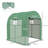 Breckan 6 Ft W x 6 Ft D Hobby Greenhouse