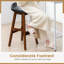 Counter Stool with Solid Wood Frame