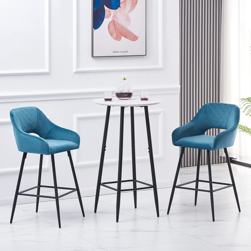 Barima Round 2 - Person 60cm L Outdoor Standing Height Table