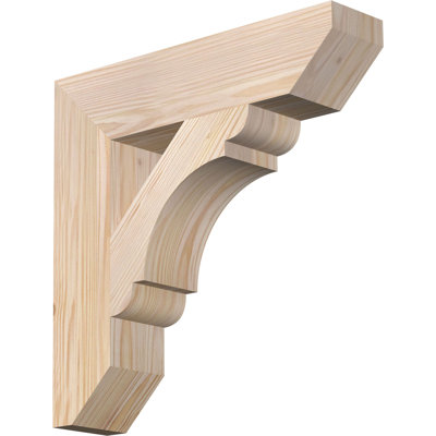 Support latté 3 1/2 po x P 16 po x H 16 po, sapin Douglas