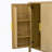 Storage Cabinet With Adjustable Shelves, 4-Door Sideboard With Storage Racks And Side Hooks, Wooden Cabinet With Aluminum Handles For Living Room, Dining Room-1846655957