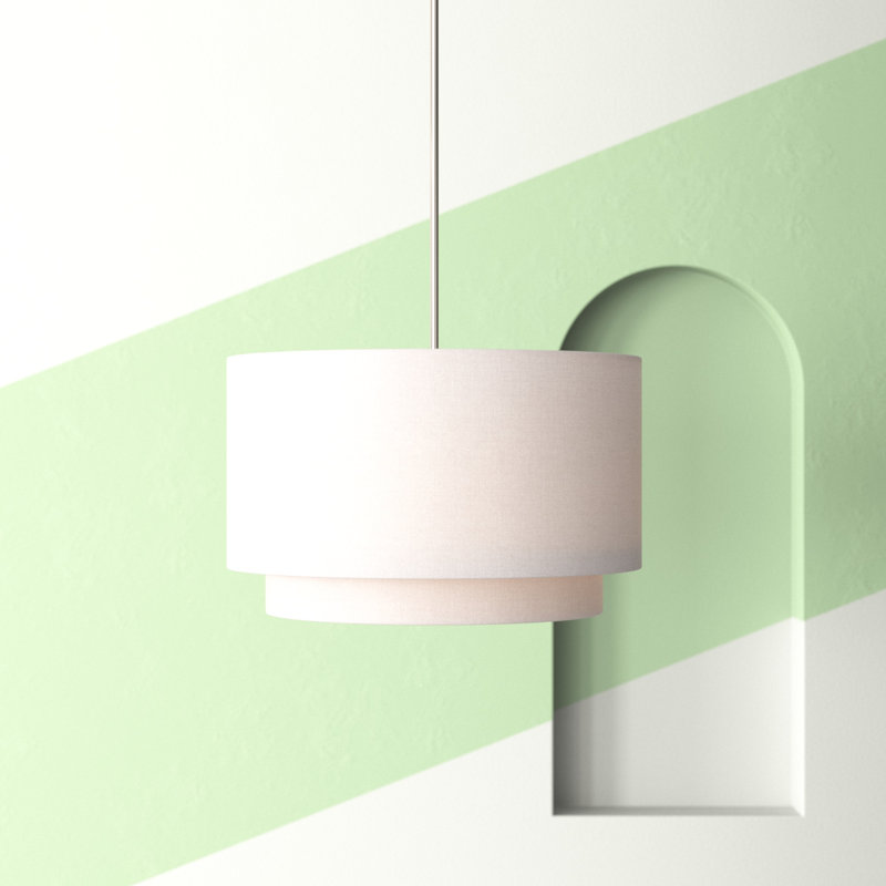 Khyrie 3 - Light Unique/Statement Pendant, Ivory