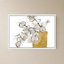 «Delicate Gilded Vase IV» par Chris Paschke - impression sur toile-121542502-121542525