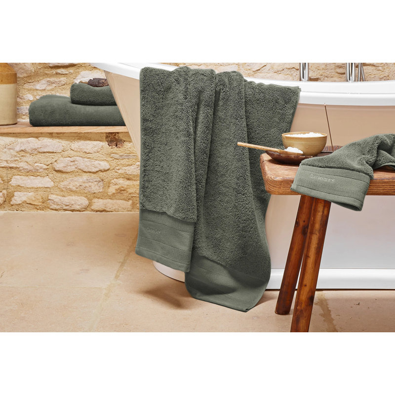 Signature Hand Towel, Forest Green