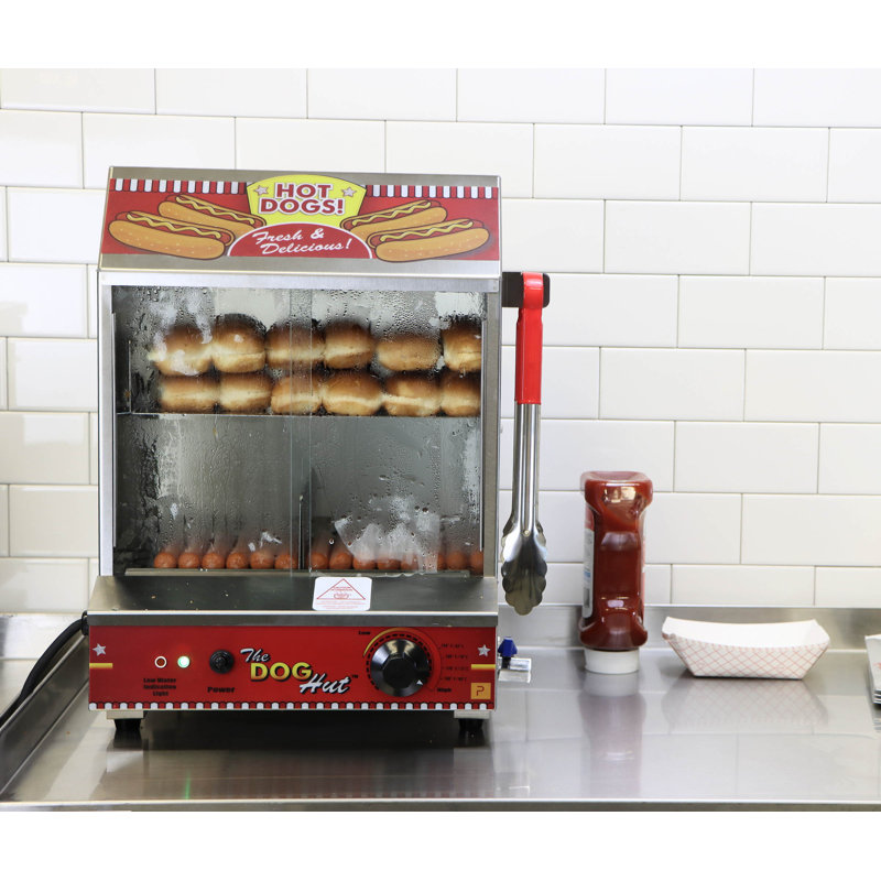 Cuiseur à vapeur pour hot-dogs