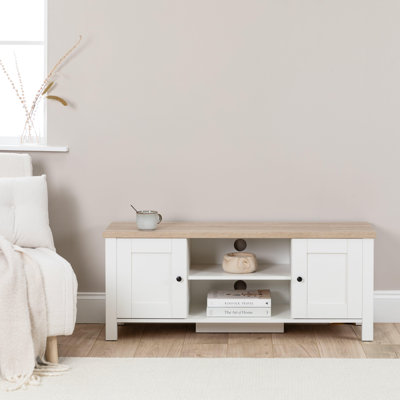 Maryhannah 120cm TV Bench, Alabaster