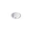 Compass® Ceramic Circular Dual Mount Bathroom Sink-1718844