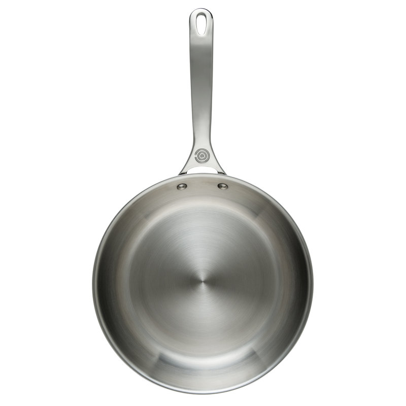Stainless Steel 12" Non-Stick Fry Pan with Ceramic Coating