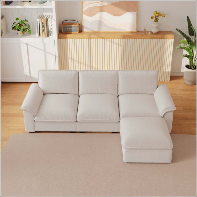 Canapé modulaire Cloud Couch For L, Beige