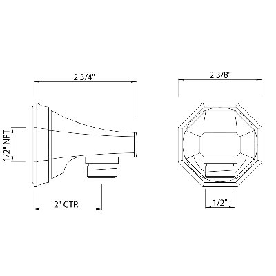 Deco Complete Shower System with Rough-in Valve