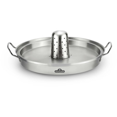 Rôtissoire à infusion de poulet Napoleon PRO - 56067 - 3 pièces - Wok, plaque d'ébullition, cône de saveur