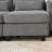 Convertible Chaise Lounge, Loveseat Sofa, Sofa Bed, Sleeper Sofa With Usb Ports, Two Cup Holders And A Phone Holder-1625614731