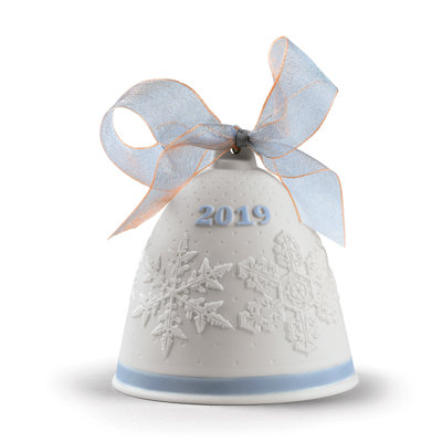 Décoration pour sommet de sapin en forme de cloche 2019