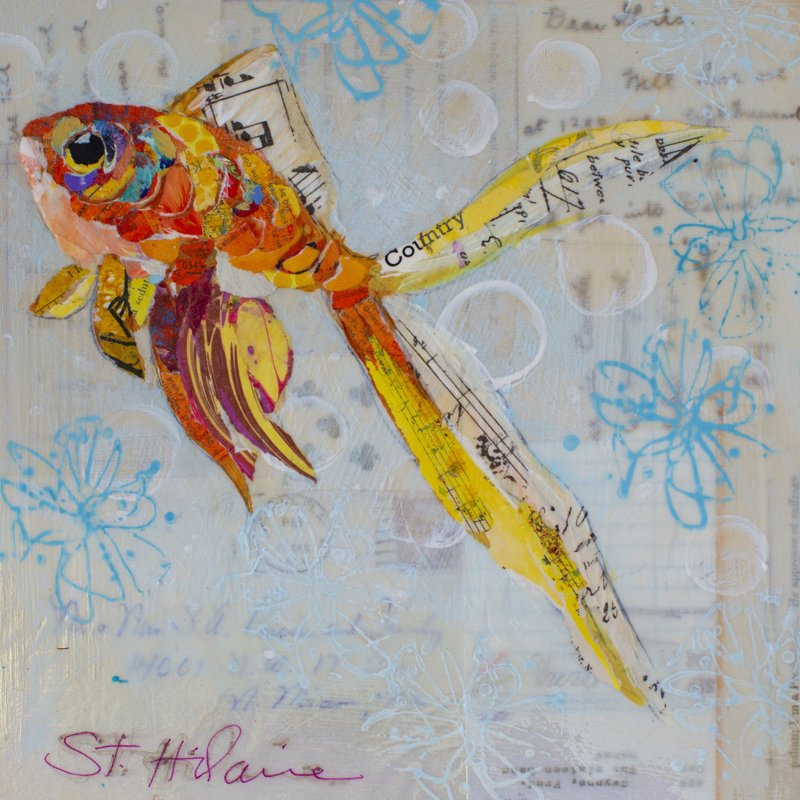 Toujours à la recherche II, H 36 po x l 36 po
