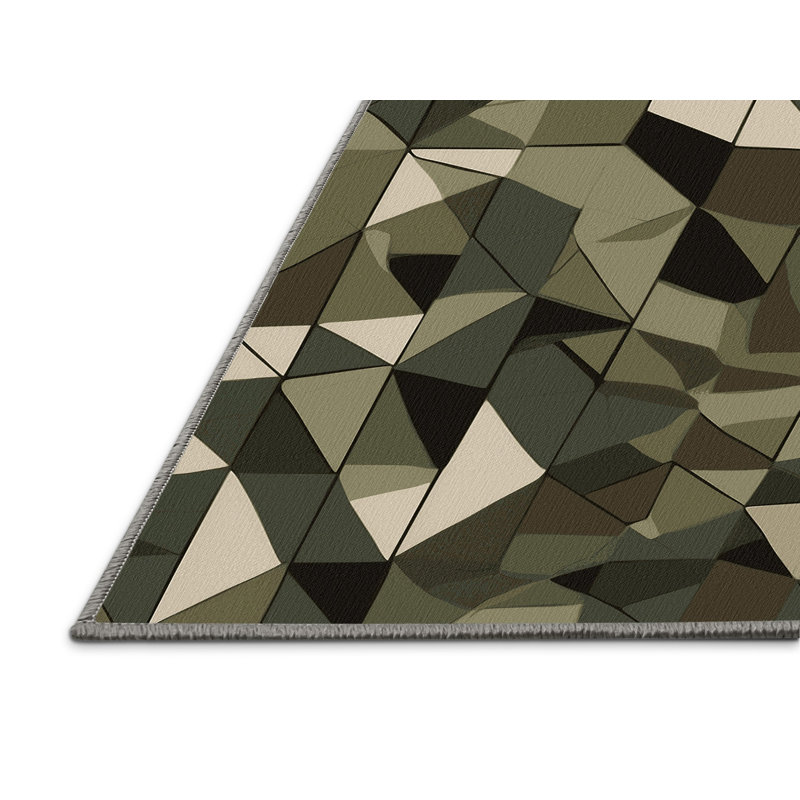 Grid Shell Rug, Rectangle 8' x 10'