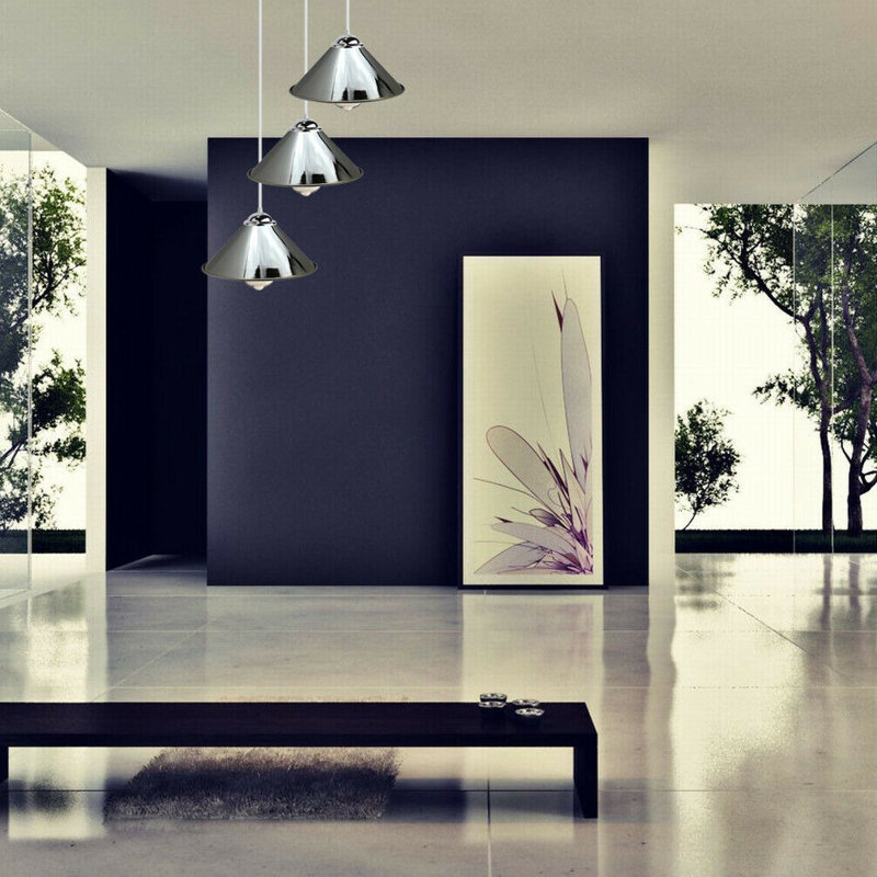 Harkers 3 - Light Chrome Cluster Pendant