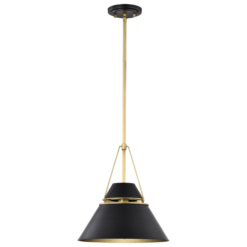 Maricarmen 1 - Light Cone Pendant, Matte Black, 52.75" H x 12.75"W x 12.75" D