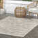 Aine Bordered Machine Washable Indoor/Outdoor Area Rug